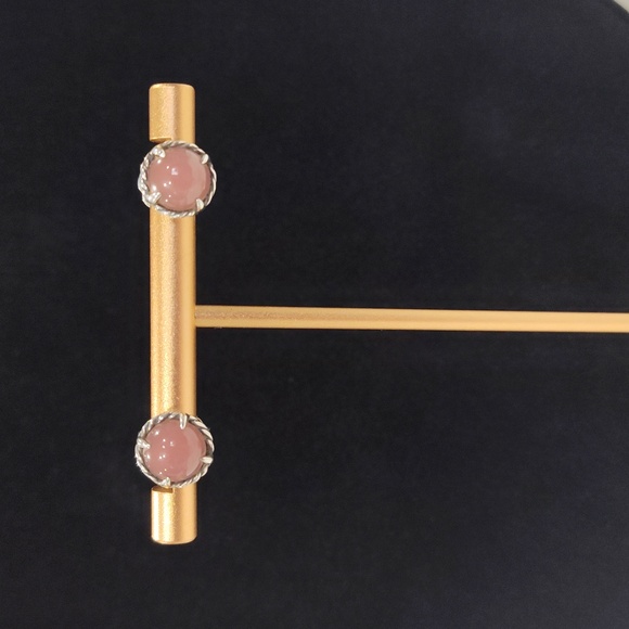 David Yurman Jewelry - David Yurman Chatelaine Guava Quartz Stud Earrings